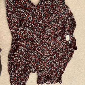 Summer top from Anthropologie.